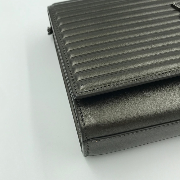 ❤️SOLD❤️Authentic Saint Laurent Metallic Kate - Picture 3 of 8